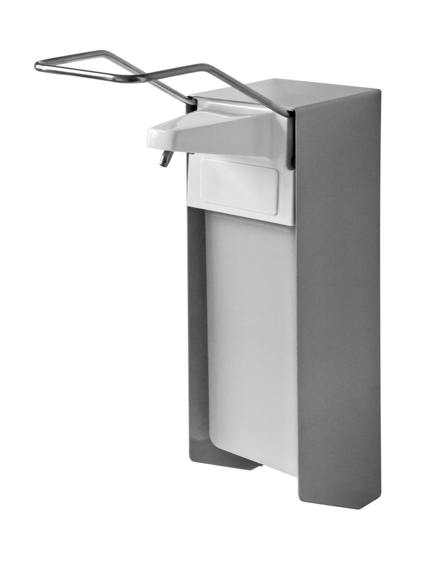 Temdex SDB-1002 Desinfektions- & Seifenspender, 1.000 ml, langer Armhebel, Aluminium, Edelstahlpumpe – 1 Stück