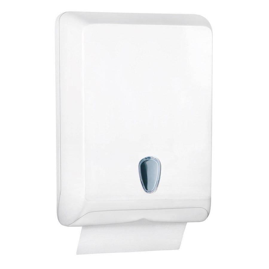 Racon designo L Falthandtuchspender, weiß, 400–800 Blatt – 1 Stück