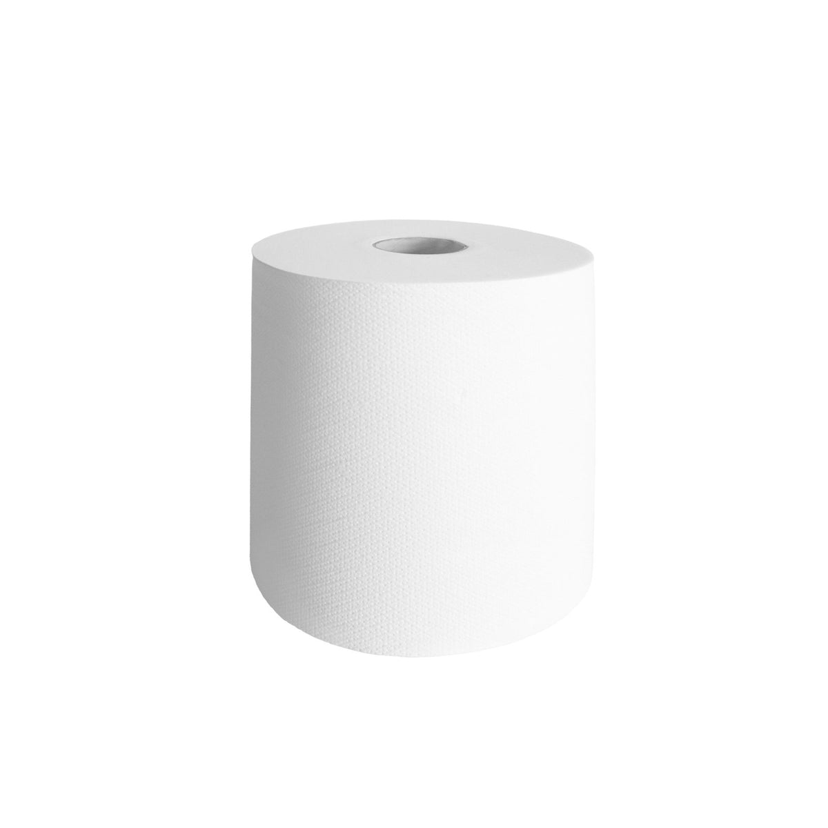 Racon Premium Handtuchrolle 2-lagig hochweiß, 20,3 x 34 cm, 220 Blatt, perforiert – Pack mit 12 Rollen