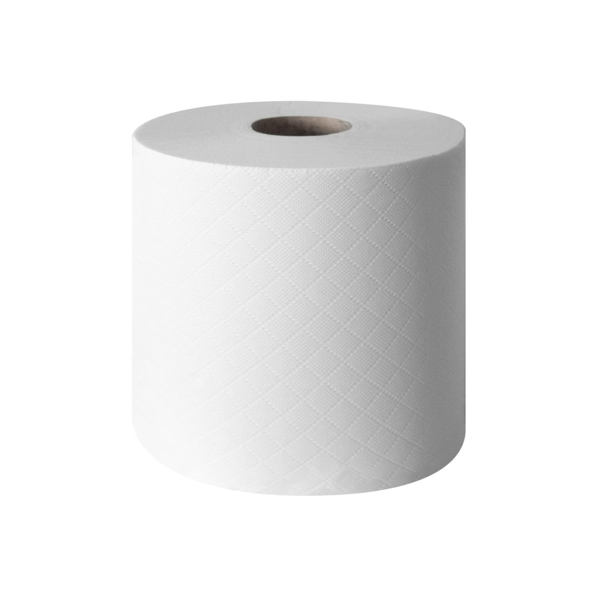 Racon Premium Handtuchrolle 2-lagig hochweiß, 20 x 36 cm, 450 Blatt, perforiert – Pack mit 6 Rollen
