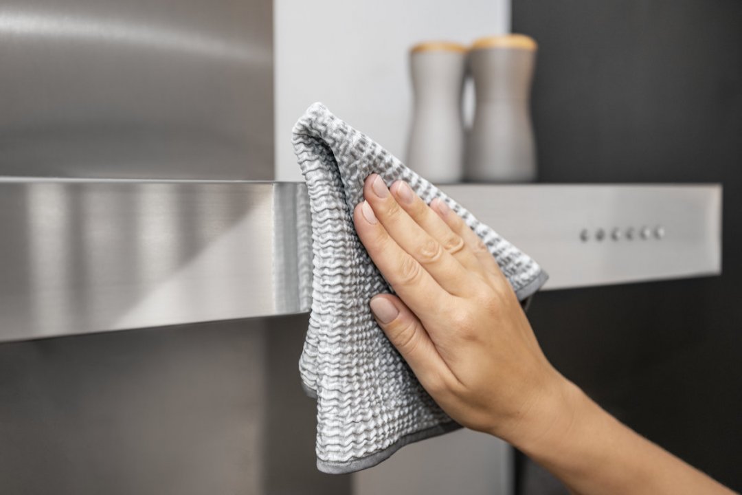Mega Clean Mikrofasertuch Tuch to go silbergrau, 38 x 38 cm – Profi Allzwecktuch Multitalent