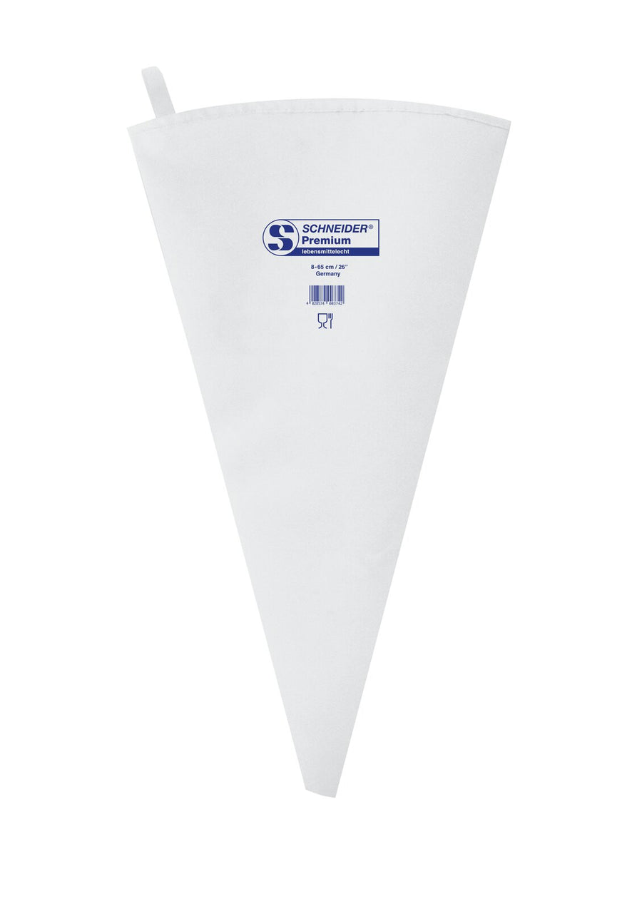 Schneider Sıkma Torbası 8-65 cm - Premium, "Schneider" baskılı: Mavi