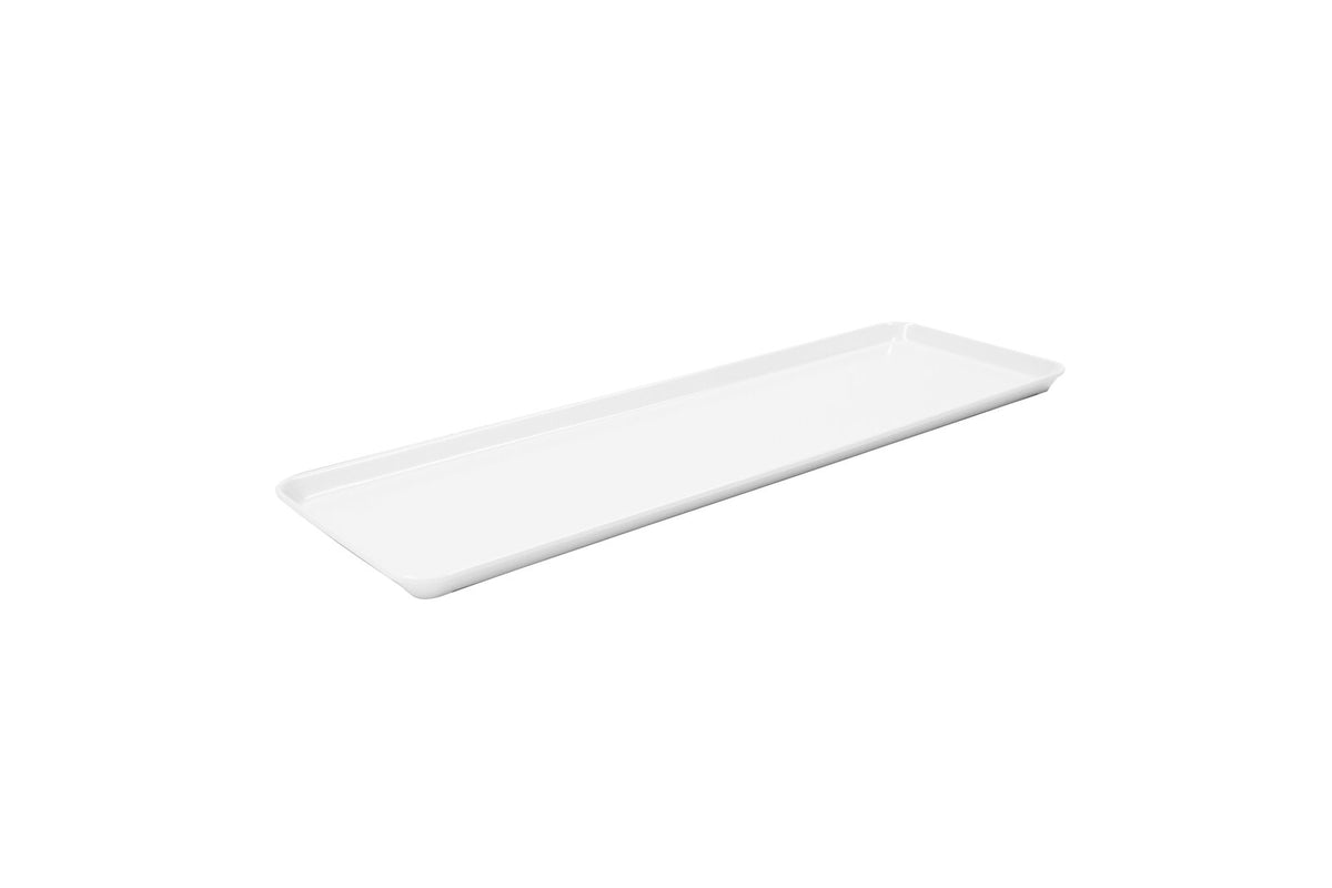 Schneider melamin kaplı tablalar, dikdörtgen, beyaz, 580 x 195 x 20 mm