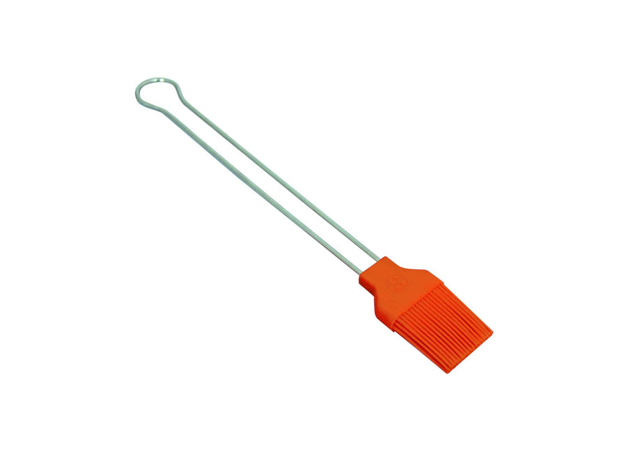Schneider Silikon-Pinsel 35 mm orange, mit Edelstahlstiel, 5-reihig