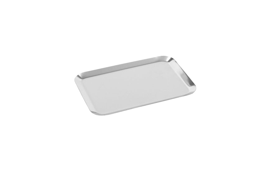 Schneider display tray, polished stainless steel, 195 x 145 x 10 mm