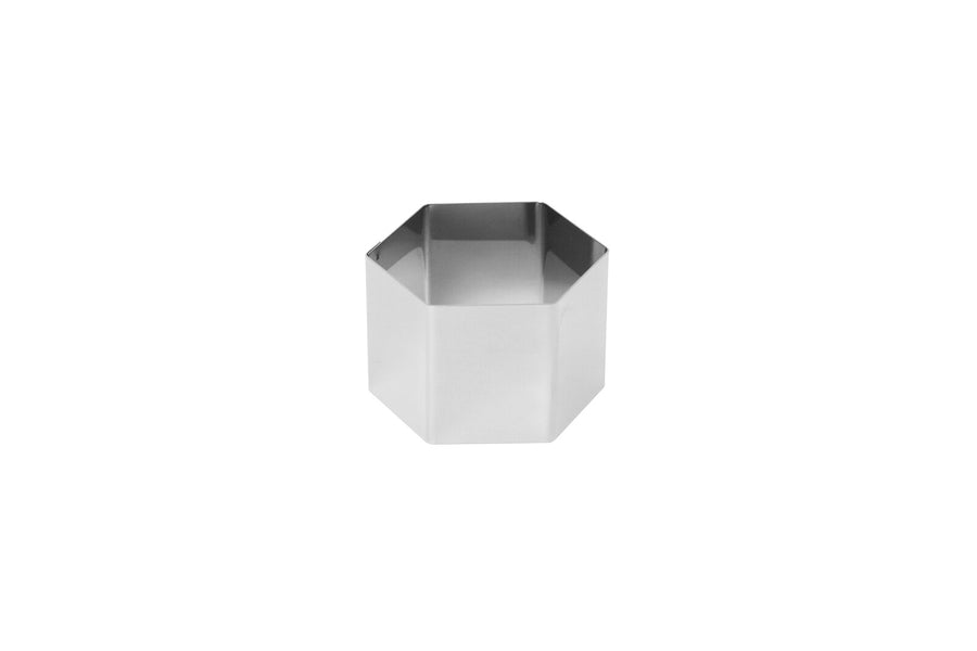 Schneider "Mini" Hexagonal Dessert Rings, Ø 65 mm, height: 45 mm
