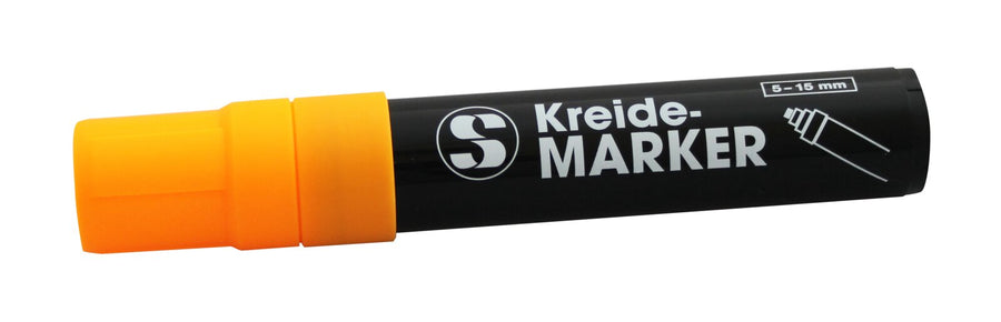 Schneider Kreidestift 15mm, Farbe orange, Schreibdicke: 5-15mm