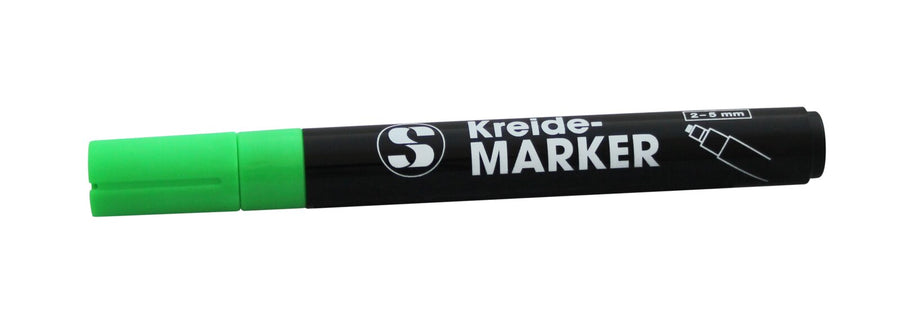 Schneider Kreidestift 5mm, Farbe grün, Schreibdicke: 2-5mm