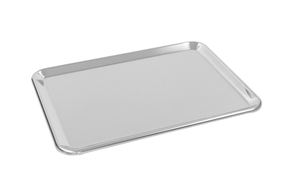 Schneider display tray, polished stainless steel, 400 x 300 x 12 mm