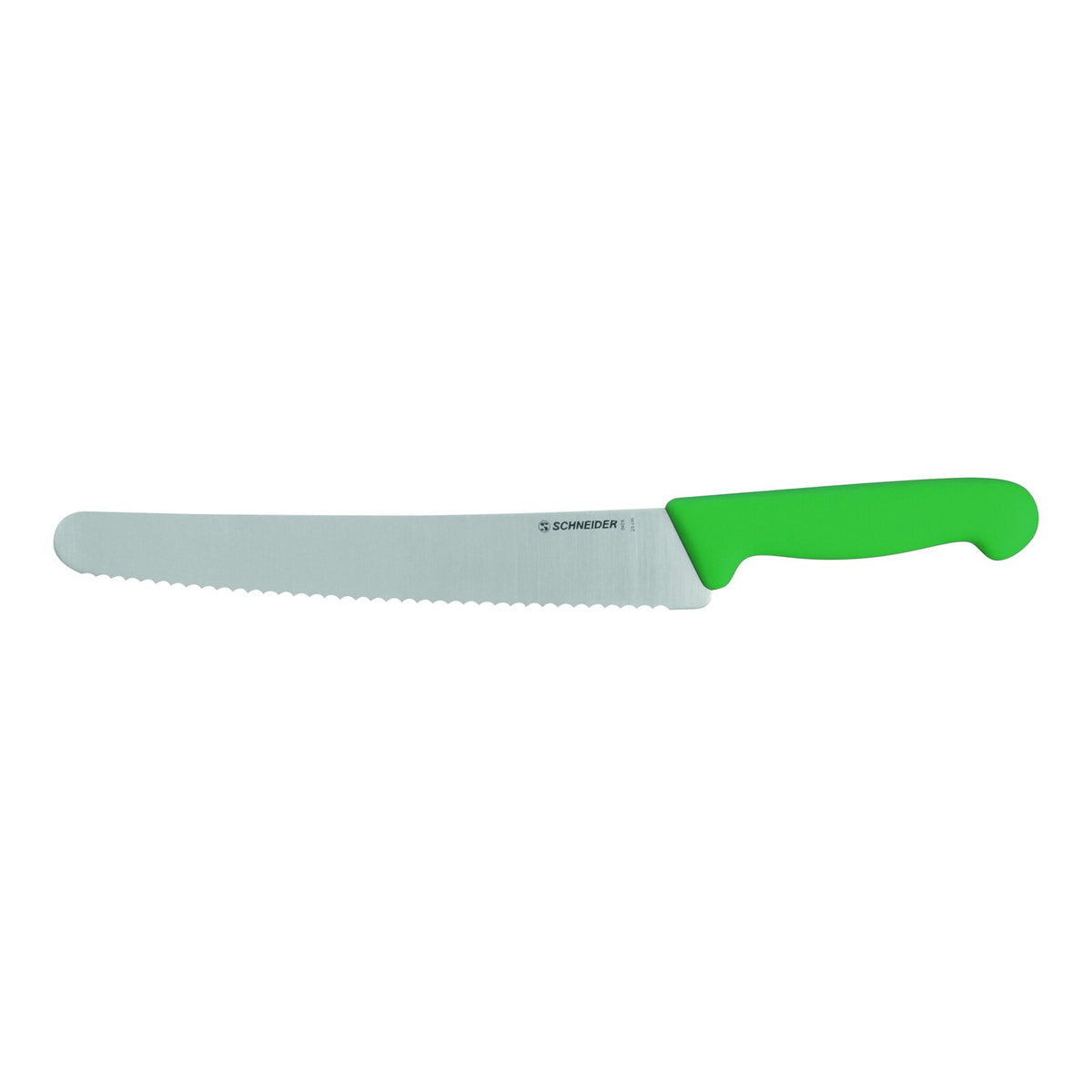 Schneider Universalmesser, Wellenschliff, grün, Klinge Länge: 25 cm