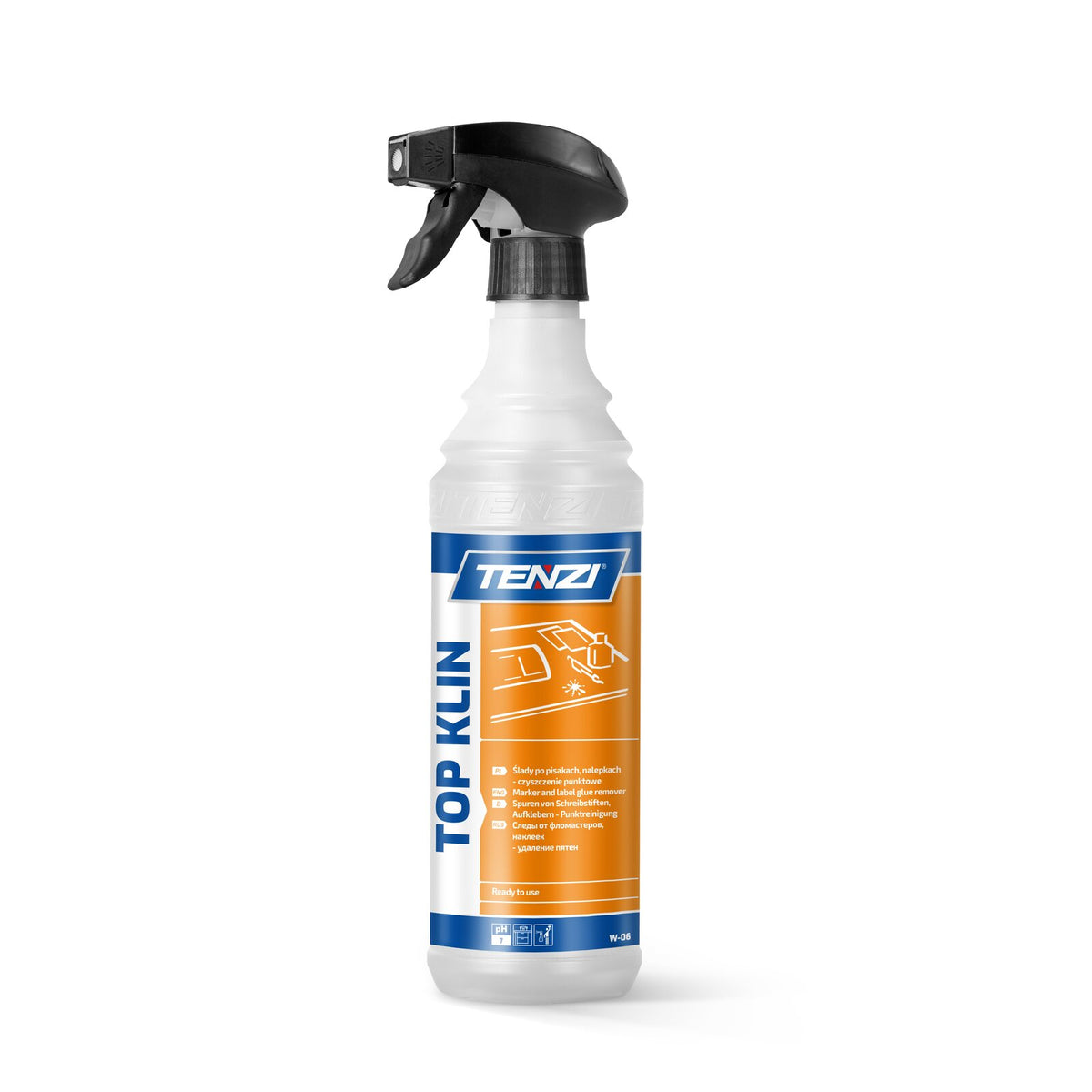 Tenzi Top Klin GT Reiniger für Schulen & Büros 600 ml – Sprühflasche