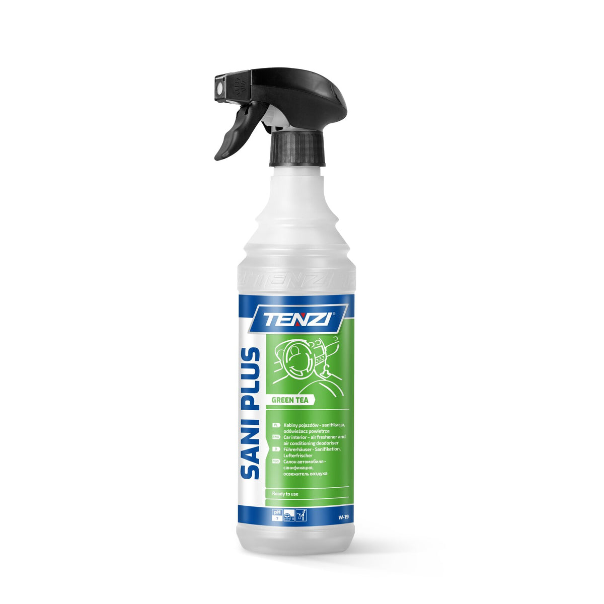 Tenzi Sani Plus GT Green Tea Klimaanlagenreiniger 600 ml – Sprühflasche