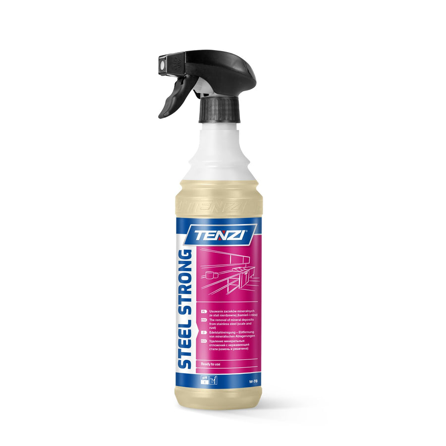Tenzi Steel Strong GT Edelstahlreiniger 600 ml – Sprühflasche