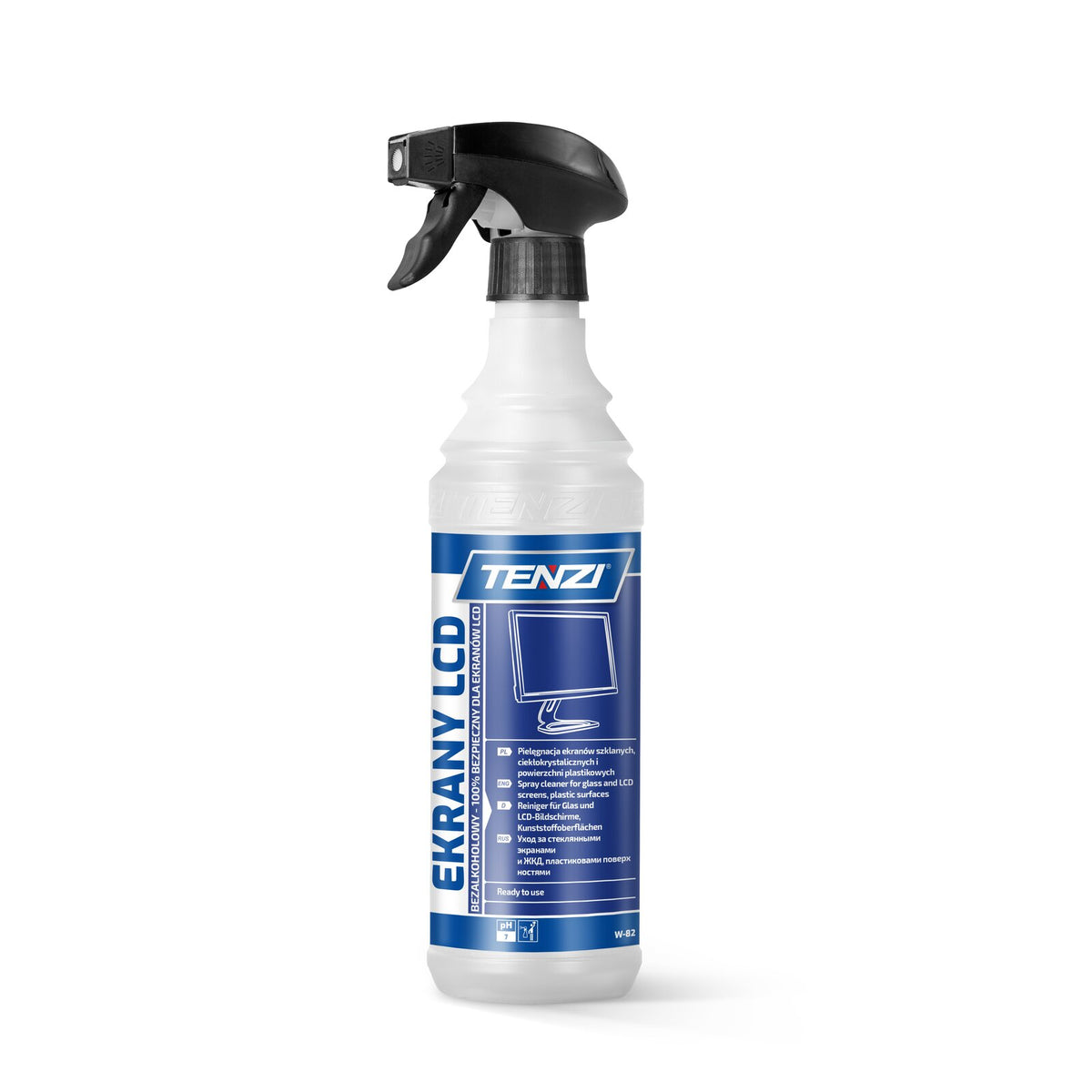 Tenzi Ekrany LCD Bildschirmreiniger 600 ml – Sprühflasche