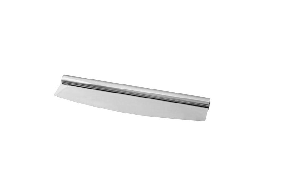 Pizza cutter, 400 x 97mm, stainless steel, round handle, 1.0 mm thick