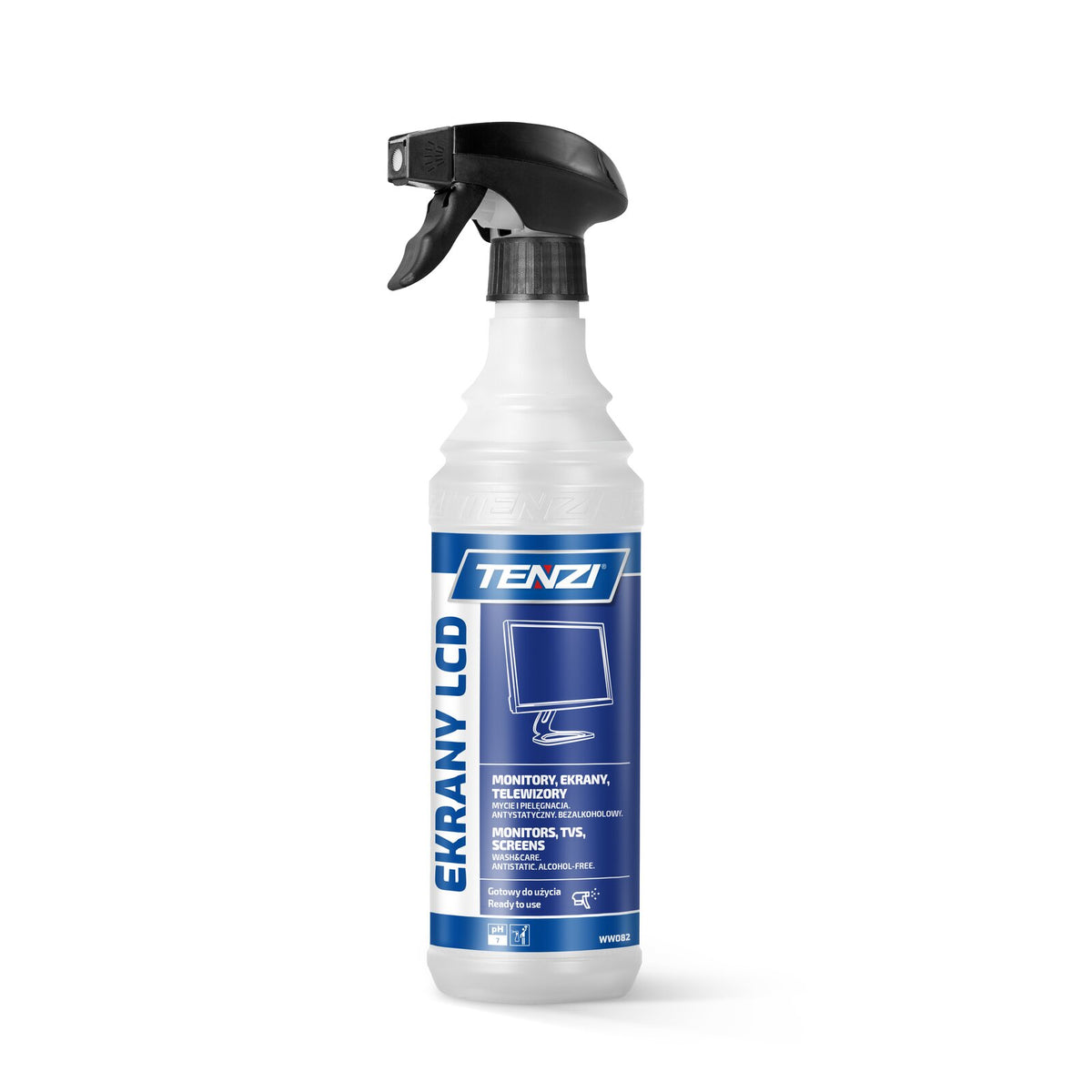Tenzi Ekrany LCD Bildschirmreiniger 600 ml – Sprühflasche