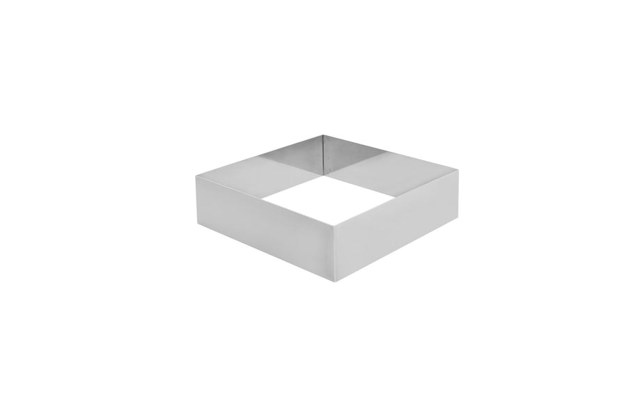 Schneider Tortenring "Quadrat", Edelstahl, 180 x 180 x 50 mm