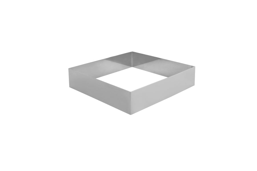 Schneider Tortenring "Quadrat", Edelstahl, 200 x 200 x 50 mm