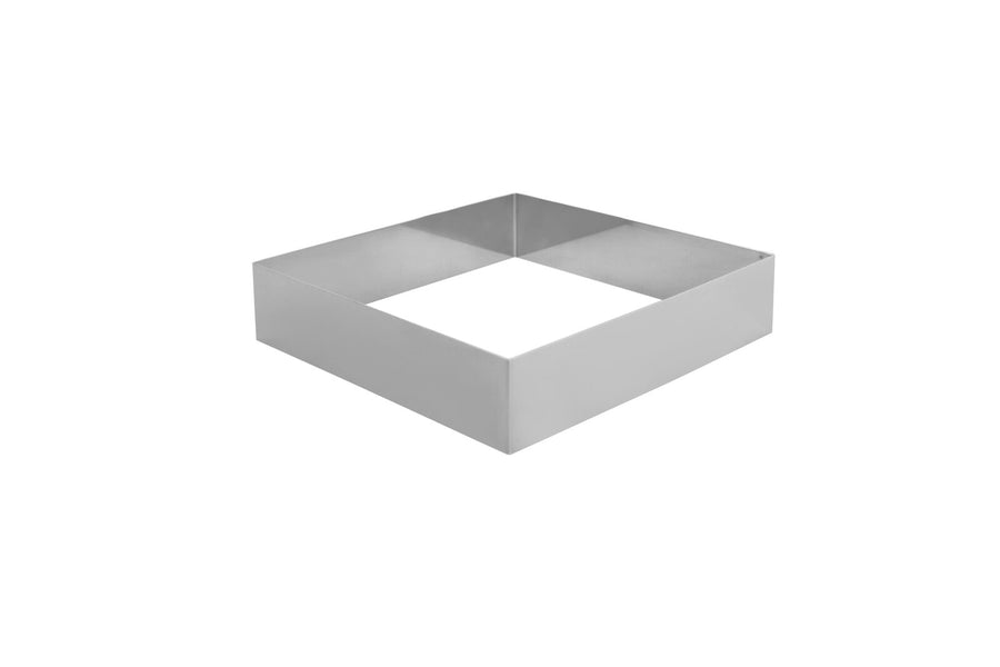 Schneider Tortenring "Quadrat", Edelstahl, 220 x 220 x 50 mm