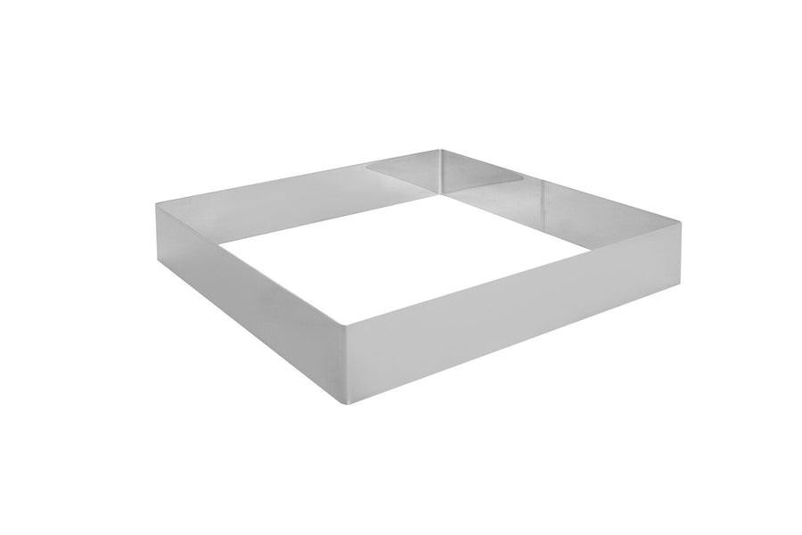 Schneider Tortenring "Quadrat", Edelstahl, 280 x 280 x 50 mm
