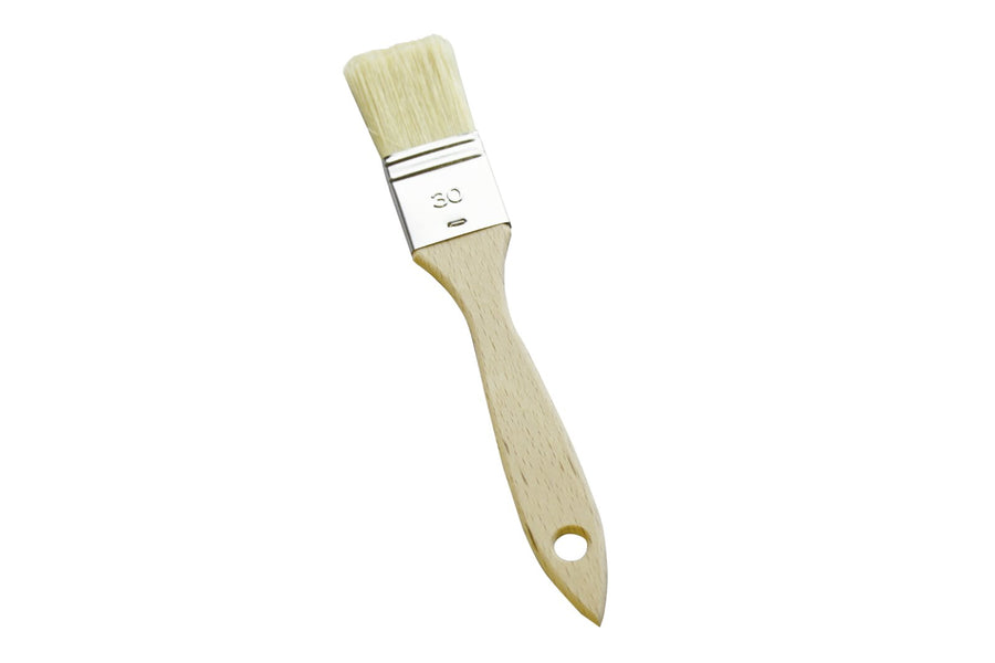 Schneider Bäckerpinsel, 30 mm, Holzstiel mit Bohrloch