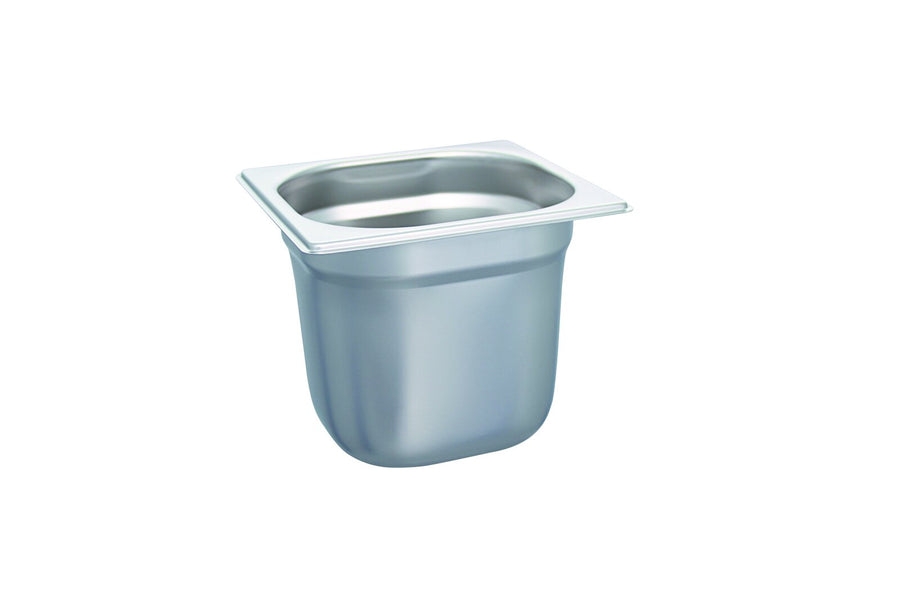 Schneider GN 1/6 Küvet, Paslanmaz Çelik, 176 x 162 x 150 mm - 2,2 L