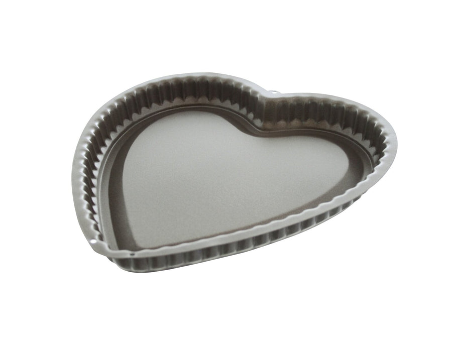Schneider Herzform, gerippter Rand, 270 mm, Höhe: 30 mm
