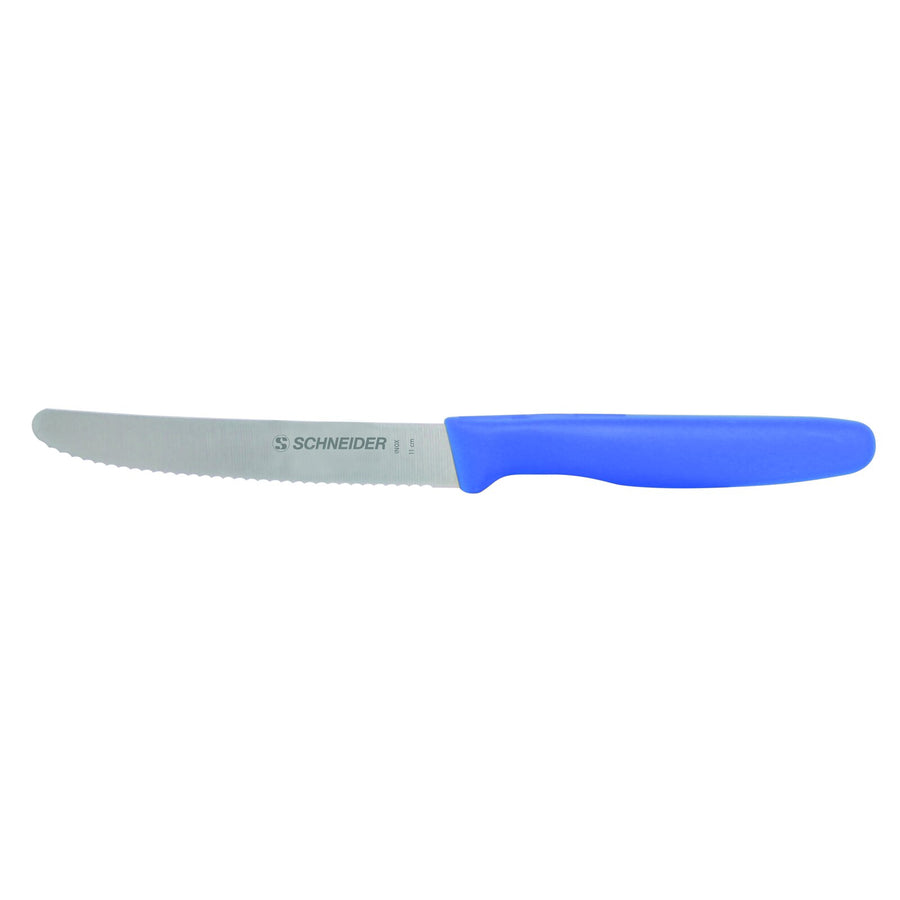 Schneider Universalmesser Welle, Klingenlänge: 11 cm, Griff blau