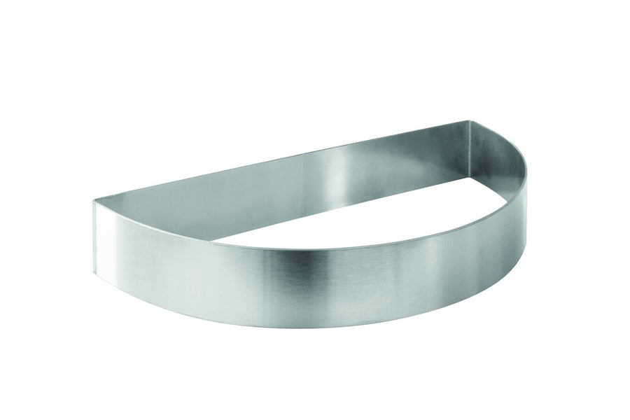 Schneider Tortenring "Halbkreis", Edelstahl, 300 x 150 x 45 mm