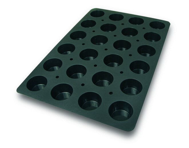 Schneider Backform aus Silikon Muffin, 400 x 600 mm, Ø 70 mm, Höhe: 40 mm